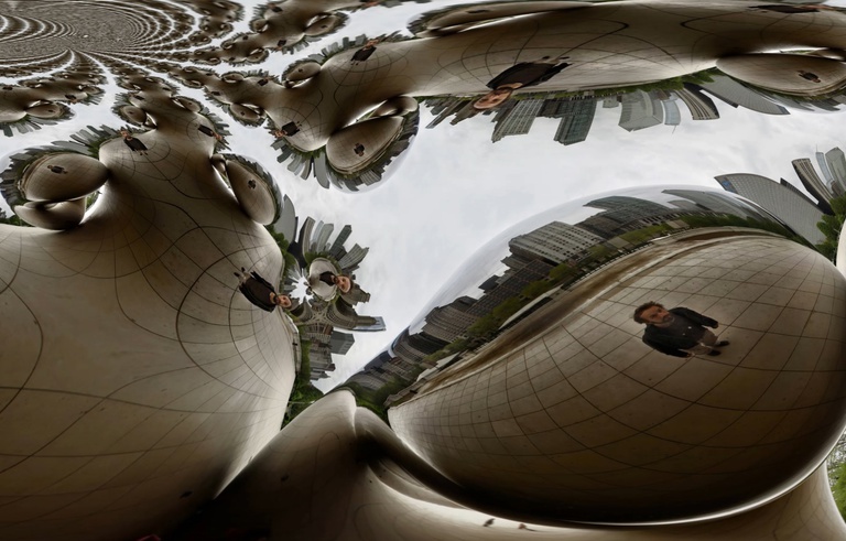François Vogel - Cloud Gate 360 2