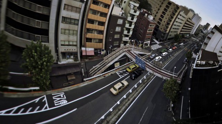 François Vogel - Escalier Tokyo 