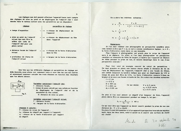 François Vogel - inverted perspective maths