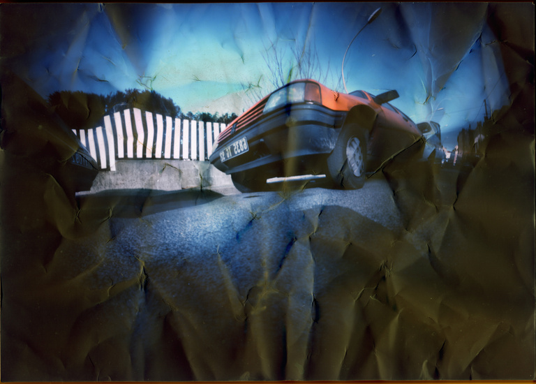 François Vogel - pinhole folded paper