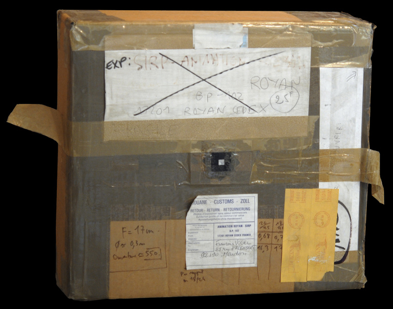 François Vogel - pinhole postal parcel