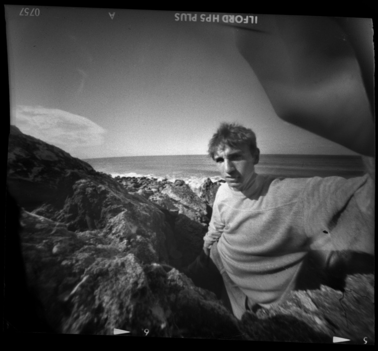François Vogel - pinhole selfie