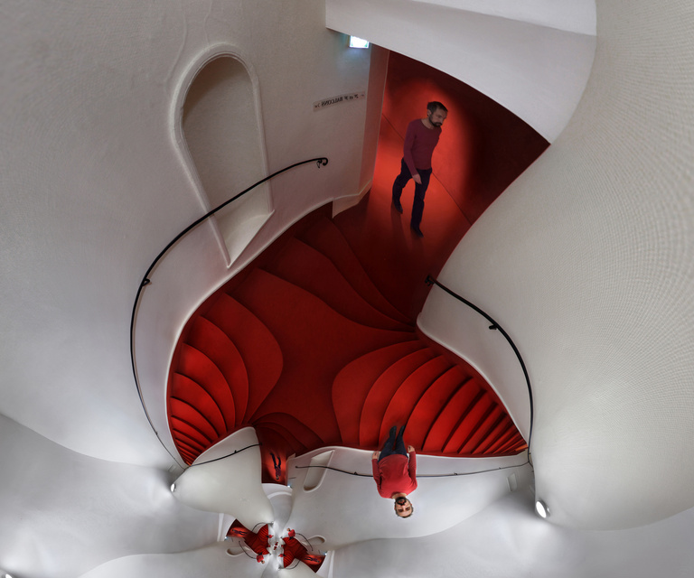 François Vogel - escalier du théâtre 4